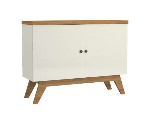 REPISA C/ 02 PUERTAS OFF WHITE / FREIJO - Imagen 3