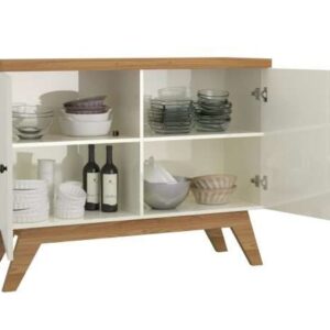 Alternative view of REPISA C/ 02 PUERTAS OFF WHITE / FREIJO