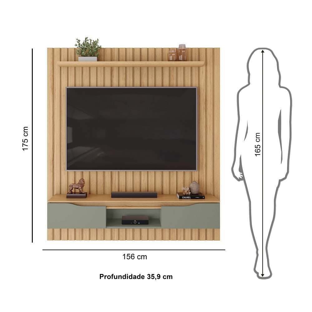 PANEL ISAC 160 FREIJO/OFF WHITE - Imagen 2