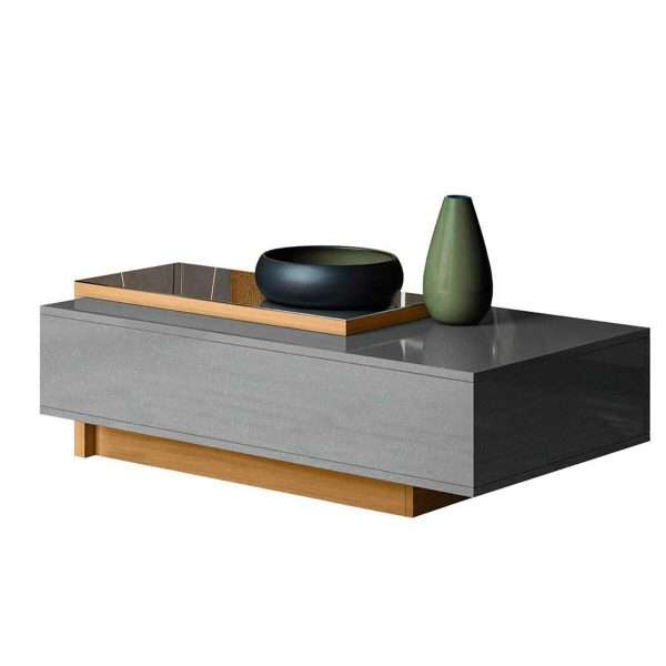 MESA DE CENTRO MILAO PEARL GREY/ TAUARI - Imagen 3