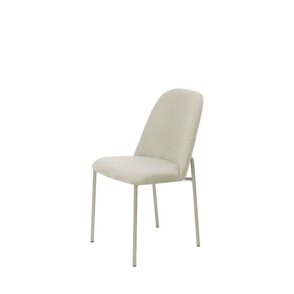 SILLA LUCILLE CHAMPAGNE SOFT PALHA