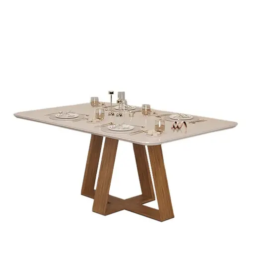 MESA CELESTE 1700x900x25 FREIJO/QUARTZO