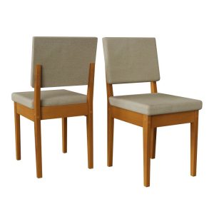 Alternative view of JUEGO DE COMEDOR FILADELFIA 1.60 CEREJEIRA CON SILLA MIAMI (6 PUESTOS)