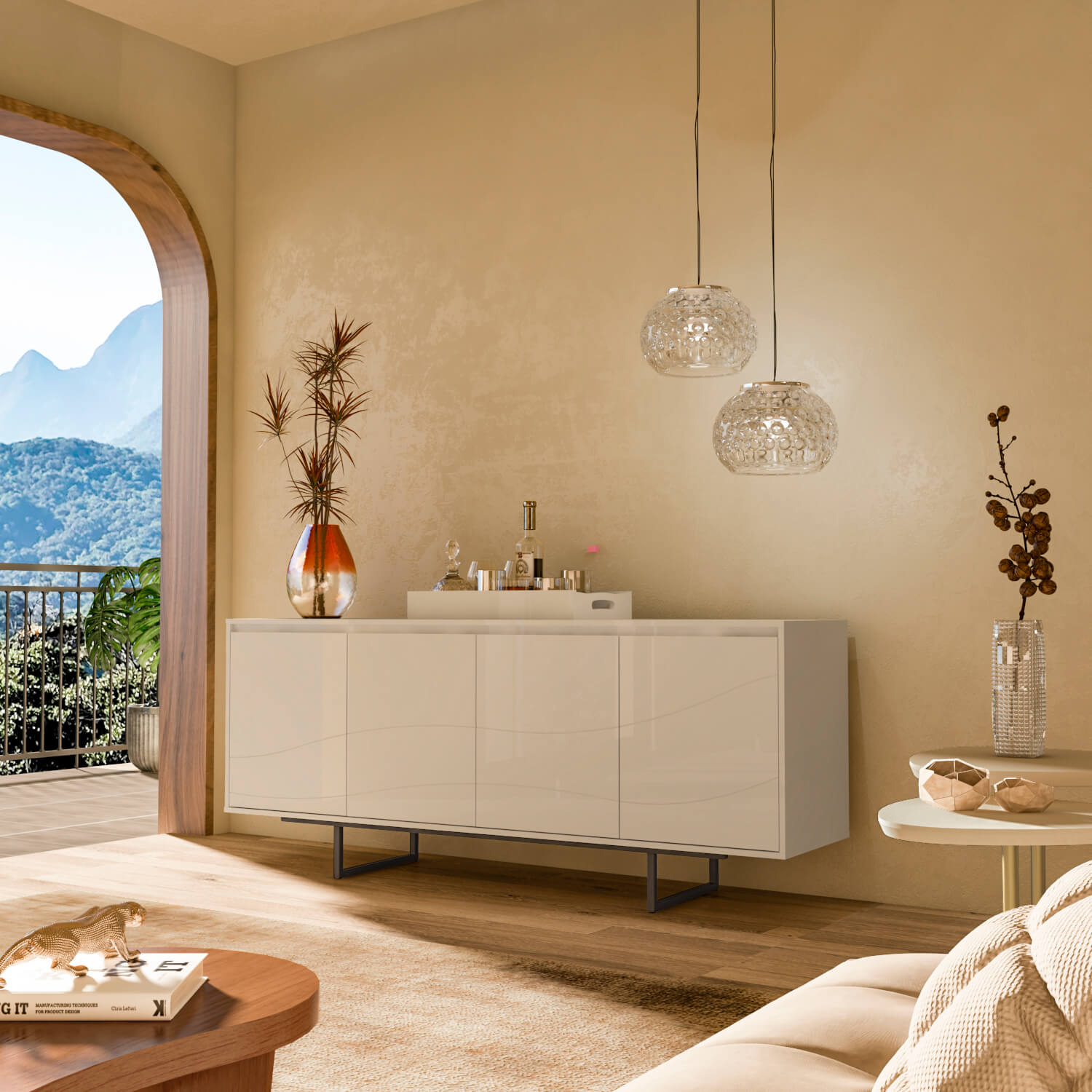 BUFETERA SERRA DO MAR OFF WHITE