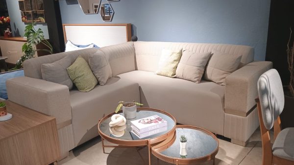 SOFA LAURA CREMA