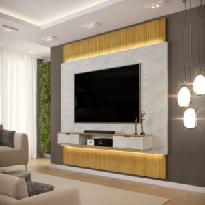PANEL EXTENSIBLE HIT 229 CEDRO/QUARTZO