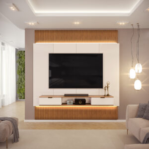 PANEL EXTENSIBLE HIT 229 FREIJO/OFF WHITE