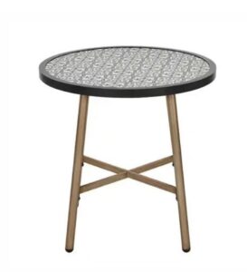 Mesa bistro tablero de ceramica