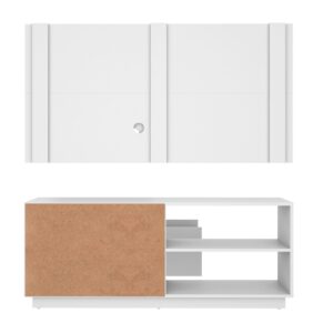 COMBO ONE PANEL P/RACK Y META BLANCO - Imagen 4