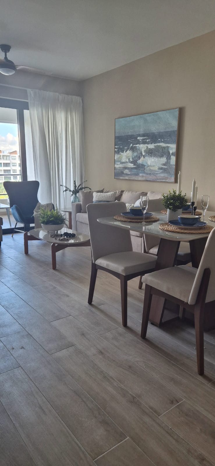 Apartamento The Beach en Punta Cana amueblado por Cosas de Casa